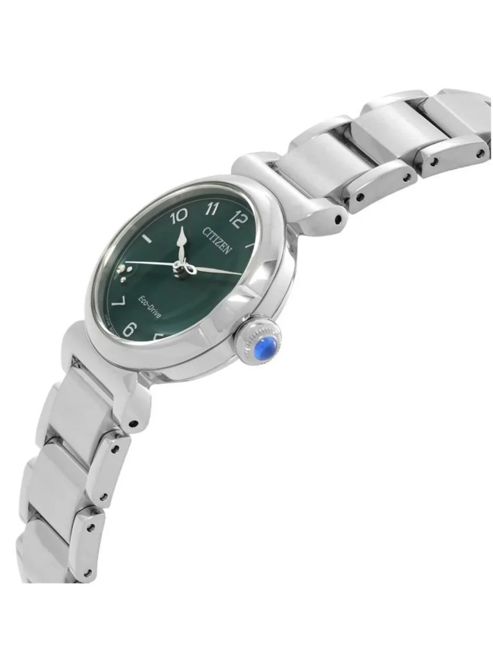 NWT Citizen L May Bells Eco-Drive Green Dial Ladies Watch